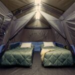 Core 9-Person Instant Cabin Tent inside